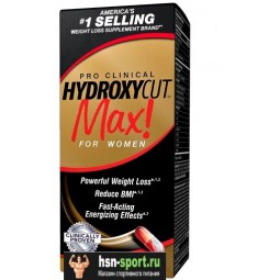 Hydroxycut Max Pro Clinical For Women (60 капс)