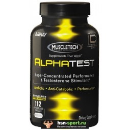 MuscleTech AlphaTest (112 капс)
