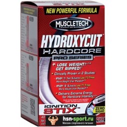 MuscleTech Hydroxycut Hardcore Pro Series Ignition Stix (40 пак)