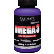Omega 3 Ultimate Nutrition (180 капс)